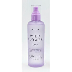 Pink Sky WILDFLOWER ~ Refresh ~ Body Oil~ 8.11 fl. oz~ Nourish, Hydrate, Protect